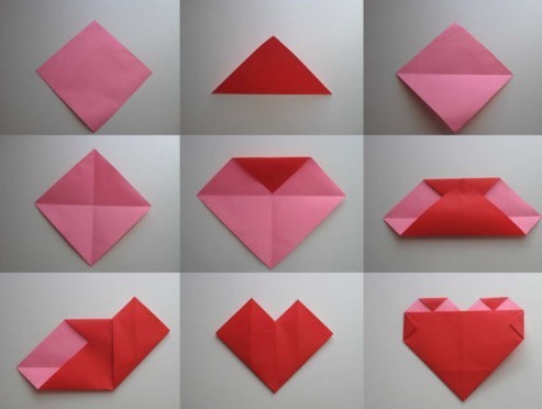 怎样用纸折正方形图片
