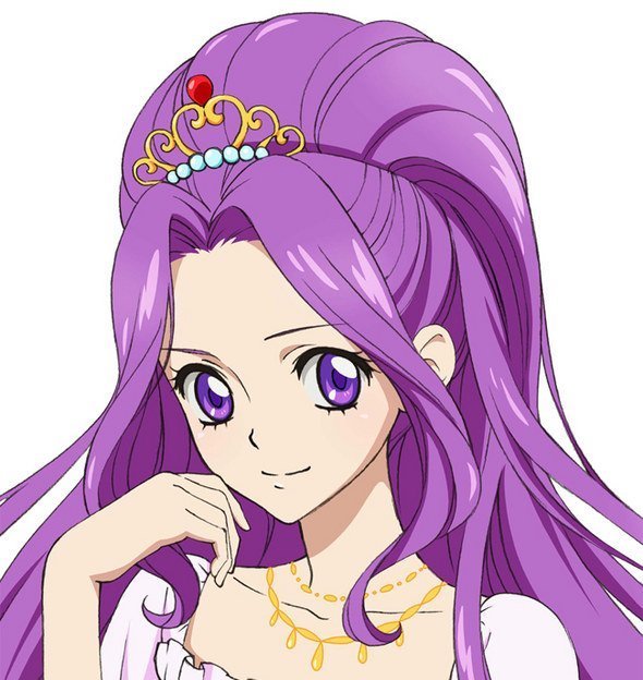 紫色头发的动漫人物(女)