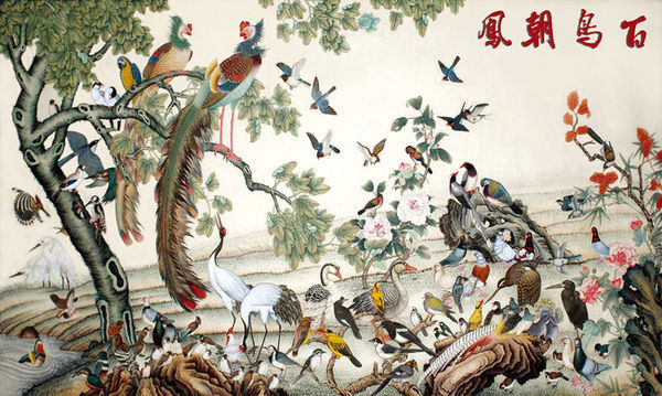 百鸟朝凤图片