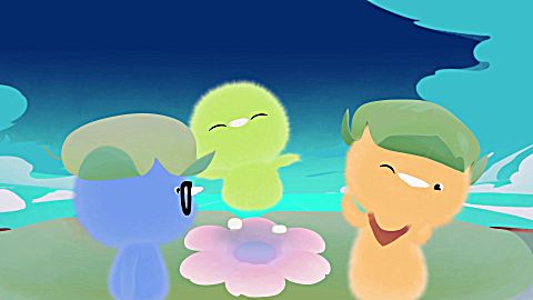 小鸡彩虹 英文版  第三季 第22集小船长