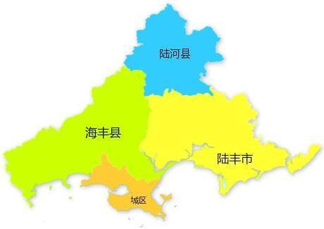 陆丰市各乡镇地图图片