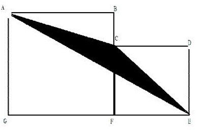 下面正方形边长6求阴影部分面积创新思维奥数题