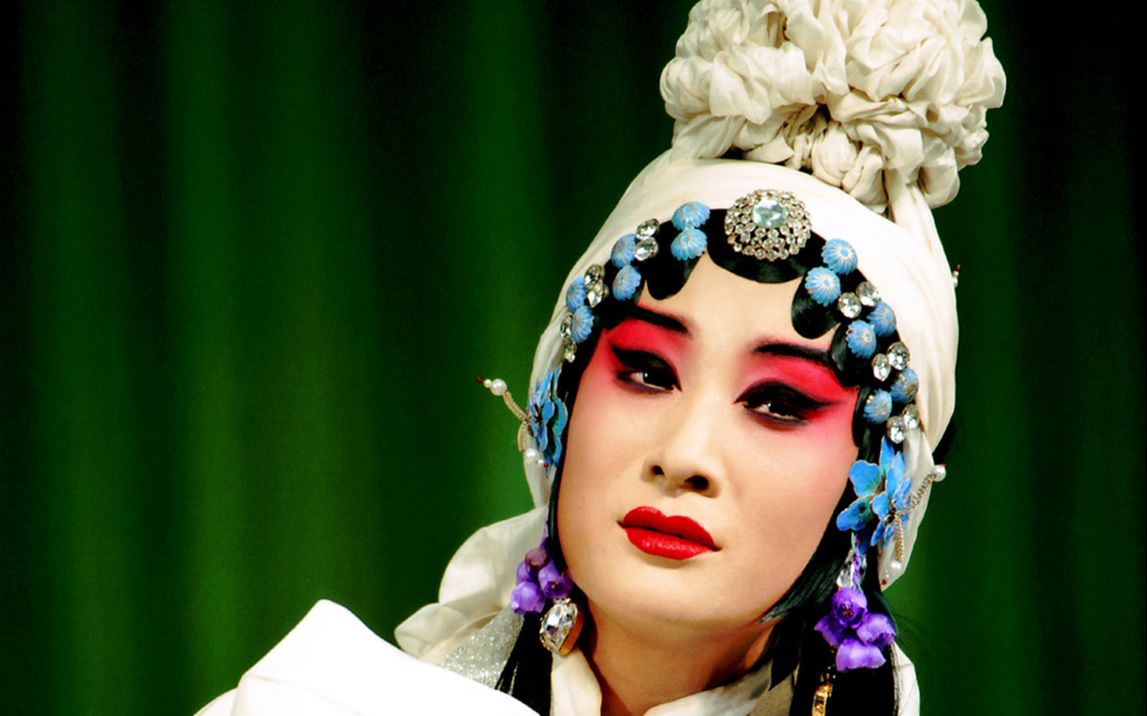 分钟50秒#程派大青衣刘桂娟教唱《英台抗婚》里一段非常好听的南梆子