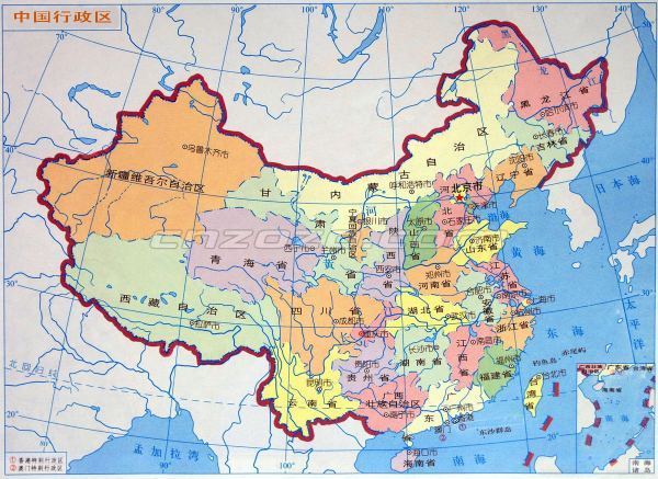 中国地图