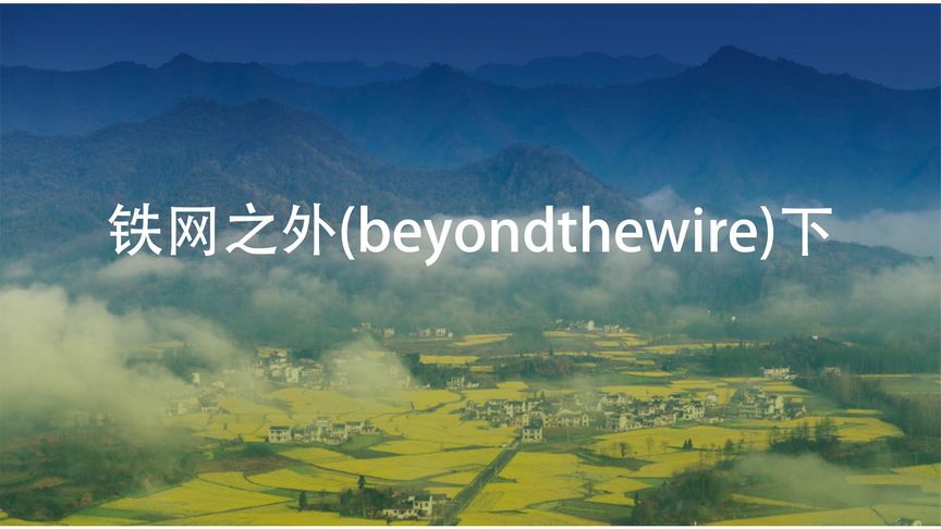 [图]铁网之外(beyondthewire)下【转载】