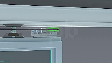 喜来乐极简吊轨三 联动,配套欧派克 联动系统,科技与实用的完美结合