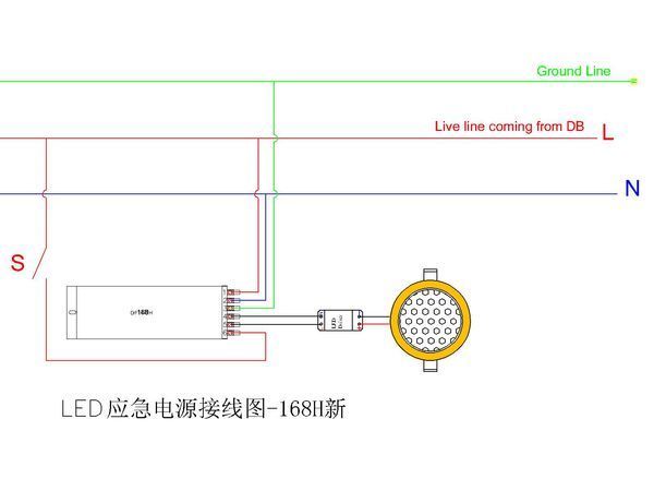 应急电源不能像普通电器一样将开关直接设在负载的前面,所以除了常规