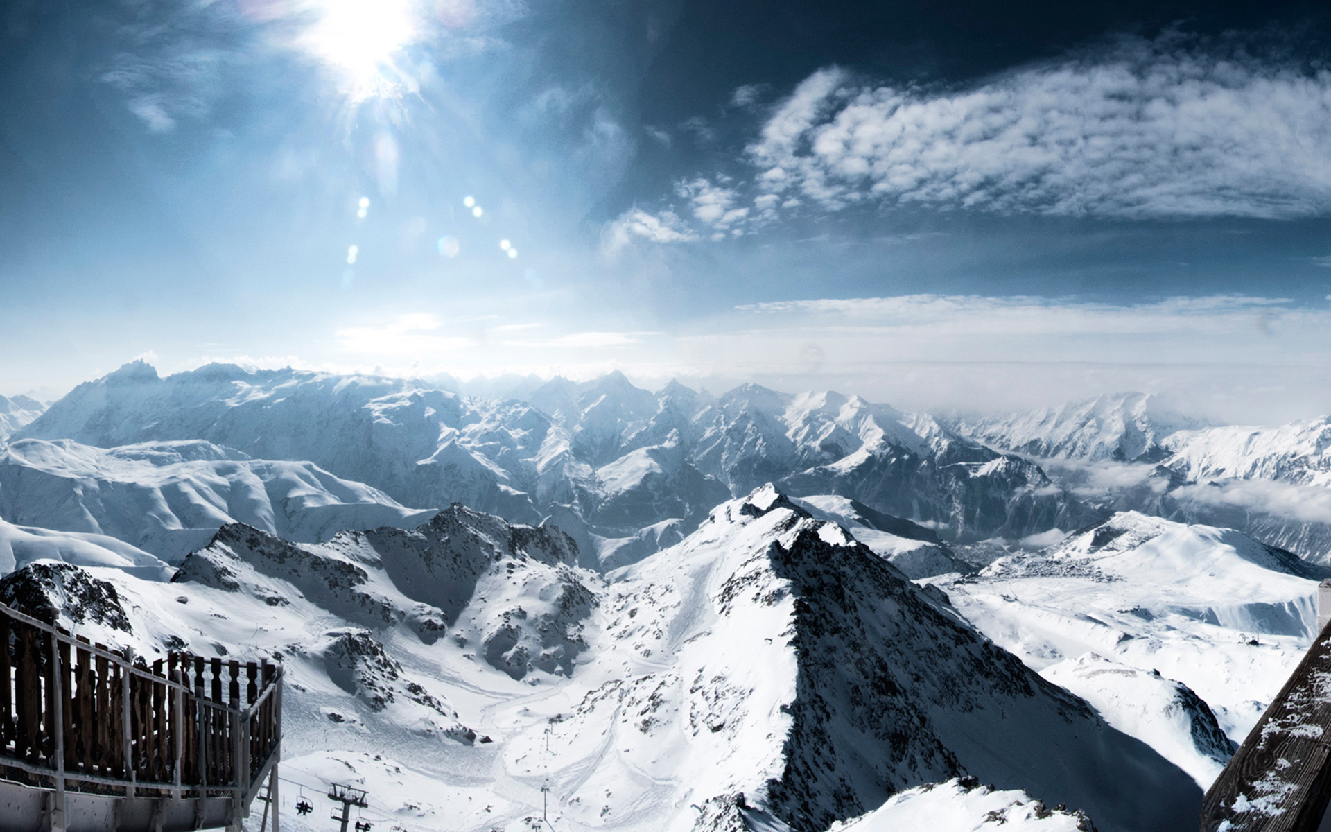 壮丽雪山风景壁纸[图6]