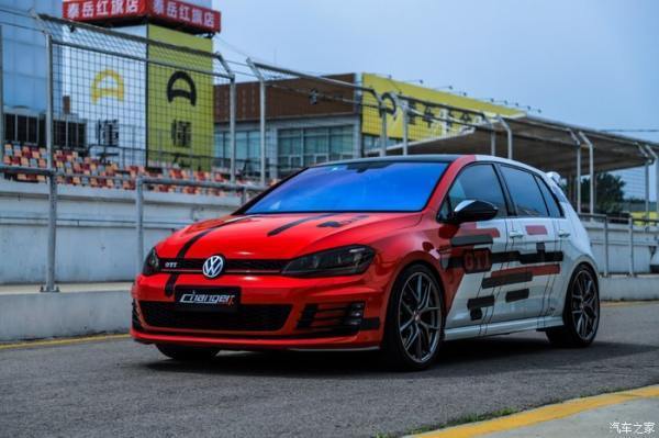 高尔夫gti tcr赛车定制涂装,我就是golf gti tcr