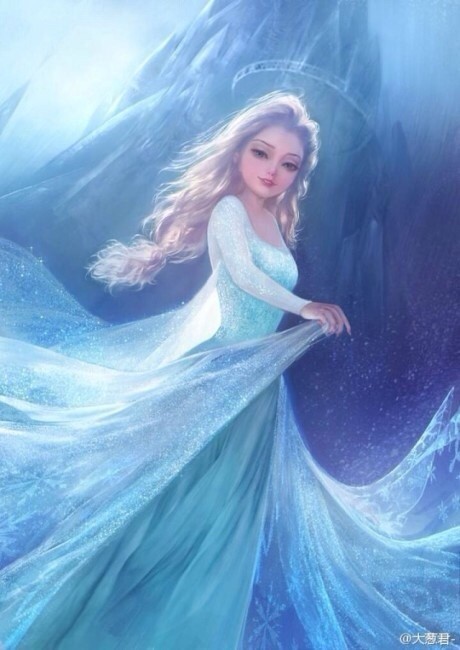 求冰雪奇缘大公主图片