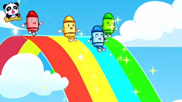 宝宝巴士之 我爱小蜡笔儿童早教歌谣卡通动画