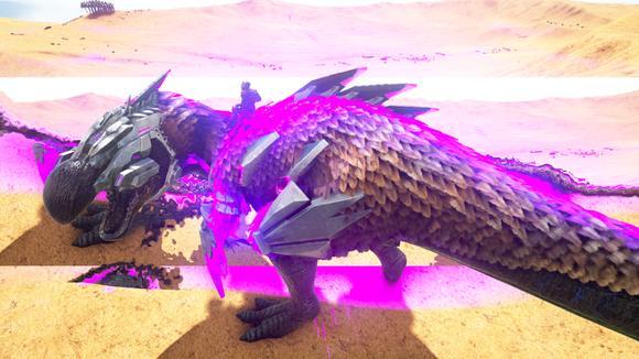 方舟生存进化普罗米ep20-嘟嘟霸王龙紫色形态 怒吼天尊