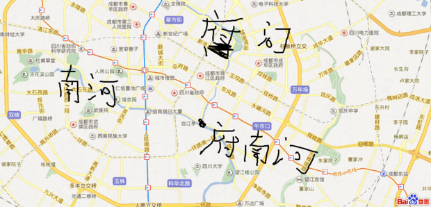 关于安顺廊桥,府河南河府南河,成都二环路高架桥的问题