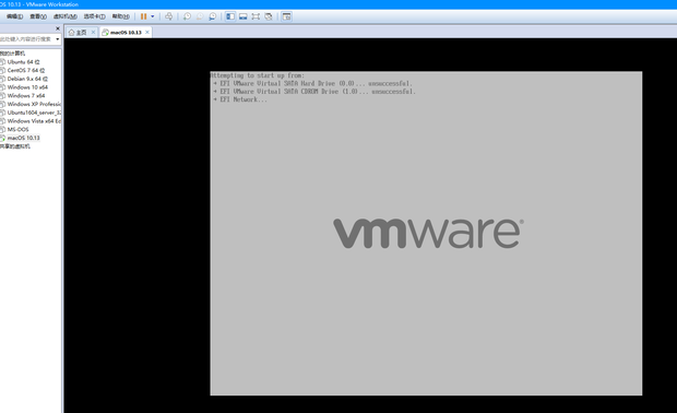 VM14+unlocker最新版无法打开MAC虚拟机