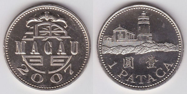 最近收到一枚硬币,正面写着MAGAU2007.