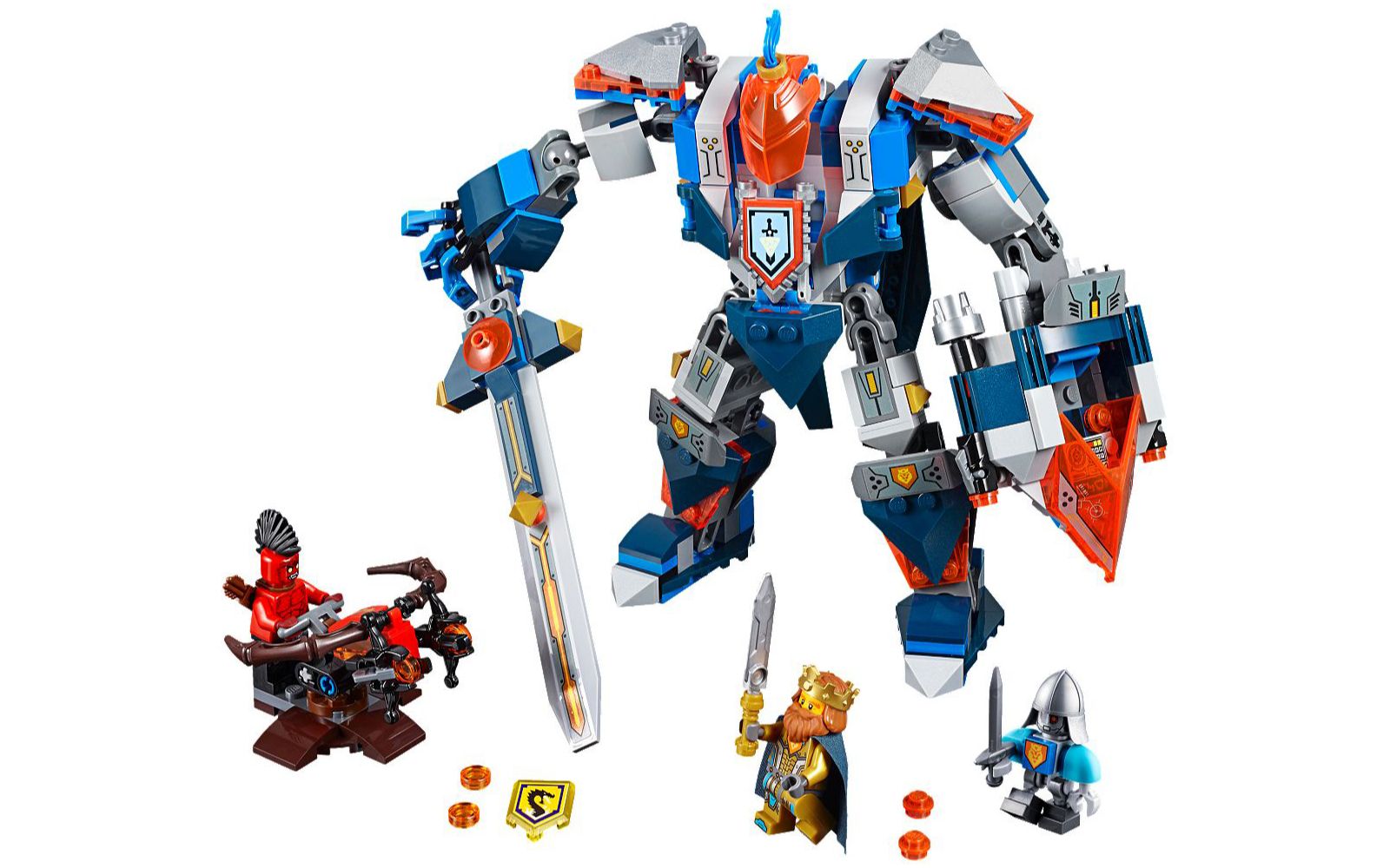 乐高 lego 70327 未来 骑士团  国王机甲 2016速拼评测