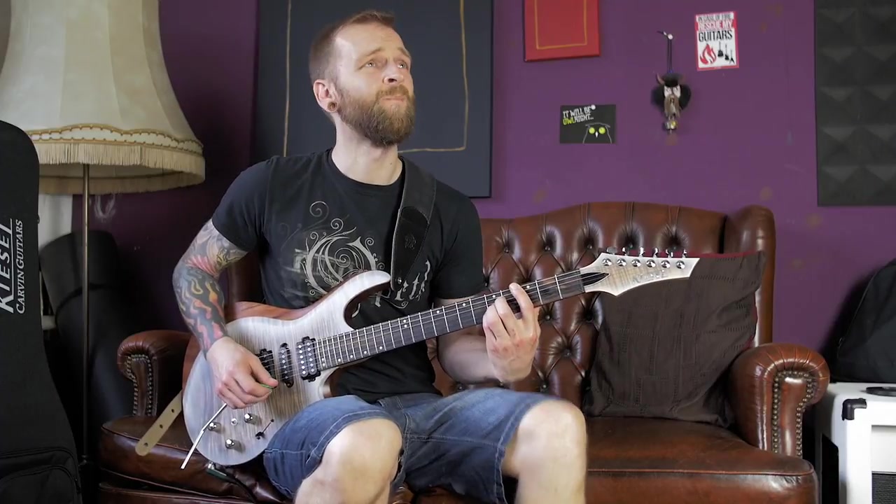 [图]Kiesel Guitars Aries A6X Review