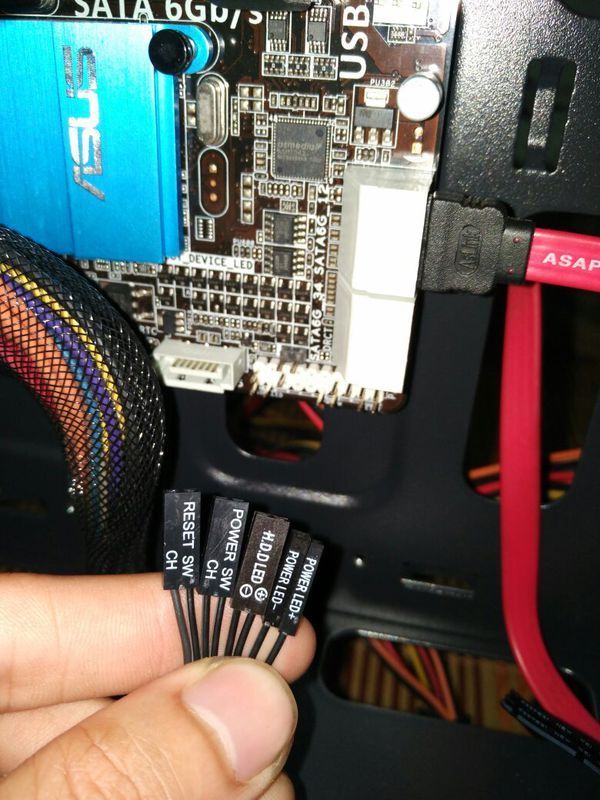 先马坦克机箱,华硕m5a97主板,求告知怎么插这几跟线