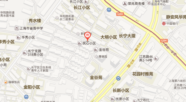 上海市长宁区秀水路78号地图