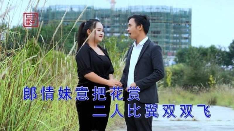 [图]贵州山歌《蝶恋花来花恋蝶》品锅,小姨妹演唱