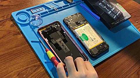 vivo y81换电池教程y81s y83更换手机内置电板维修拆机视频步步高y83a