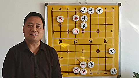 双马饮泉基本杀法,走一步软招就玩完,看红方怎么走出反败为胜的妙招