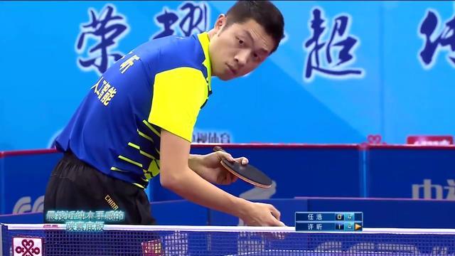 直板老司机放大招,随便一挥横扫任浩 -斯帝卡v乒乓