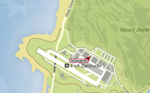 侠盗猎车手5ufo在哪