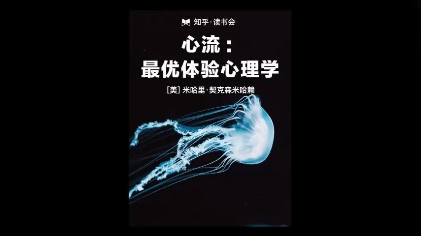 [图]《心流:最优体验心理学》 提升你的日常幸福感