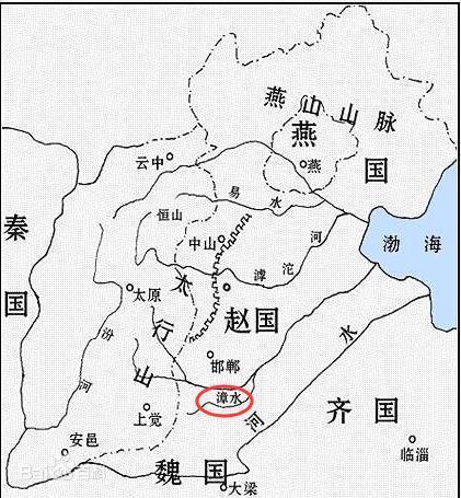 邯郸河流分布图图片
