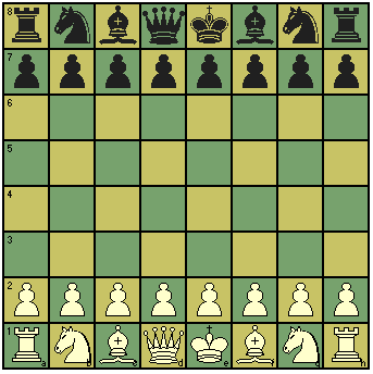 国际象棋棋盘的画法图片