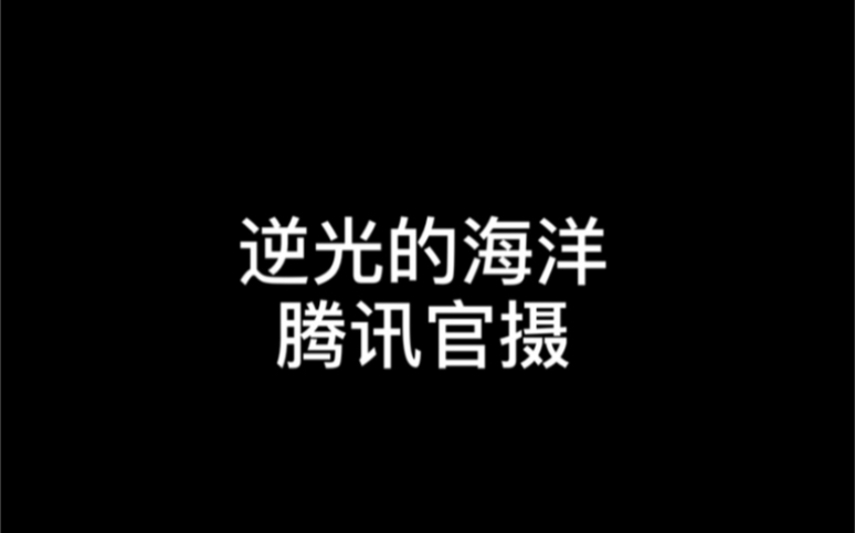 [图]赵磊 逆光的海洋官摄和饭拍 饭拍自带混响 不愧是神仙Vocal