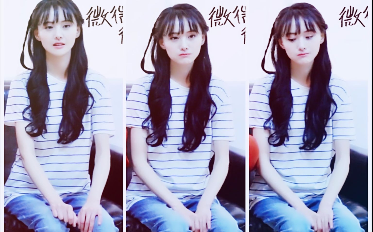 【郑爽】 b>微微一笑很倾城 /b>拍摄 b>花絮 /b>(郑爽单人cut)