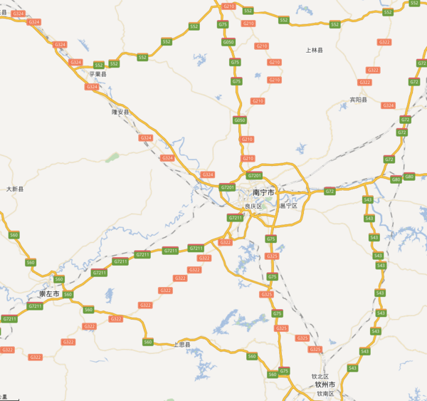 南宁面积有多大