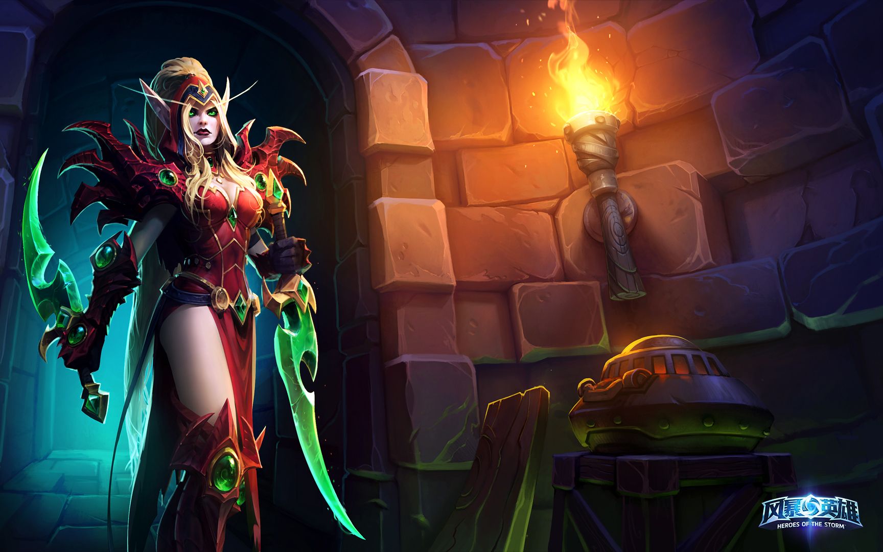 灵白《 b>风暴英雄 /b>》 b>瓦莉拉 /b> 第一视角