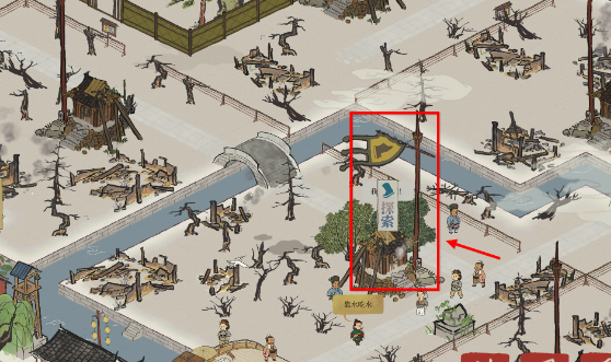 江南百景图废墟在哪里