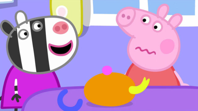 小猪佩奇教苏怡唱英文歌 佩奇记忆力很好
