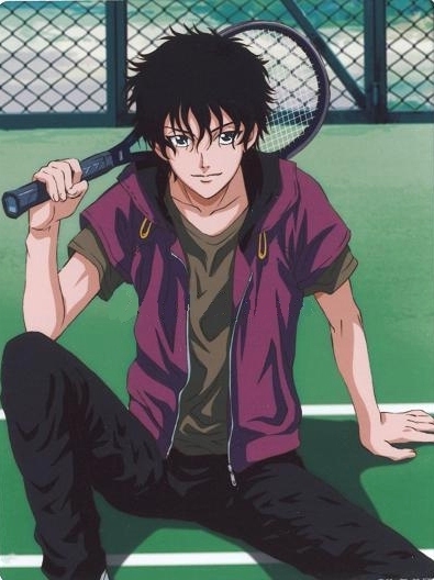 上:菊丸英二 下:桃城武 上:千石清纯 下:坛太一【这个名字记不清了.