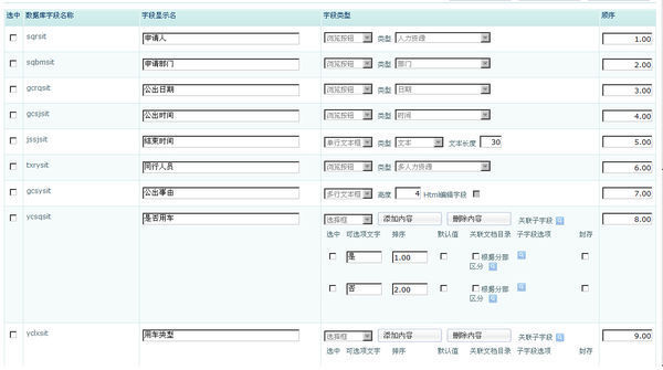 关于泛微OA创建新流程表单无法前台显示字段