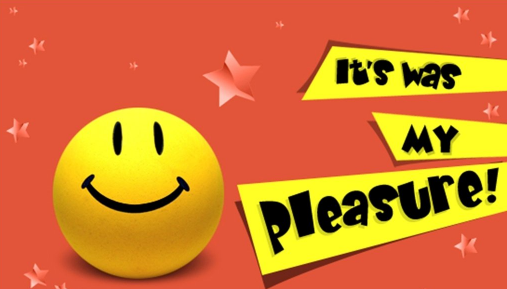 its pleasure 和my pleasure 和with pleasure 分别是什么意思