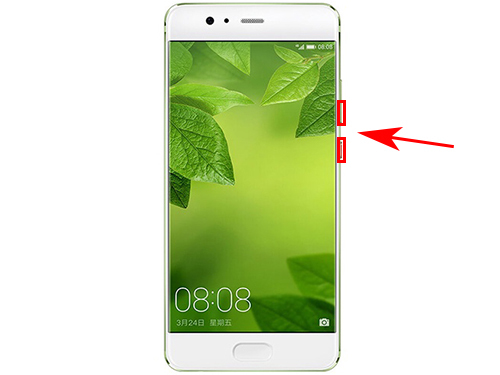 华为p10 plus 怎么截屏