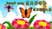 [图]昆虫英语儿歌 辨认昆虫儿歌 Insect Song