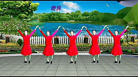 拾兰感恩广场舞《当我赞美》基督教舞蹈 编舞 赞美 制作演示 谭拾兰