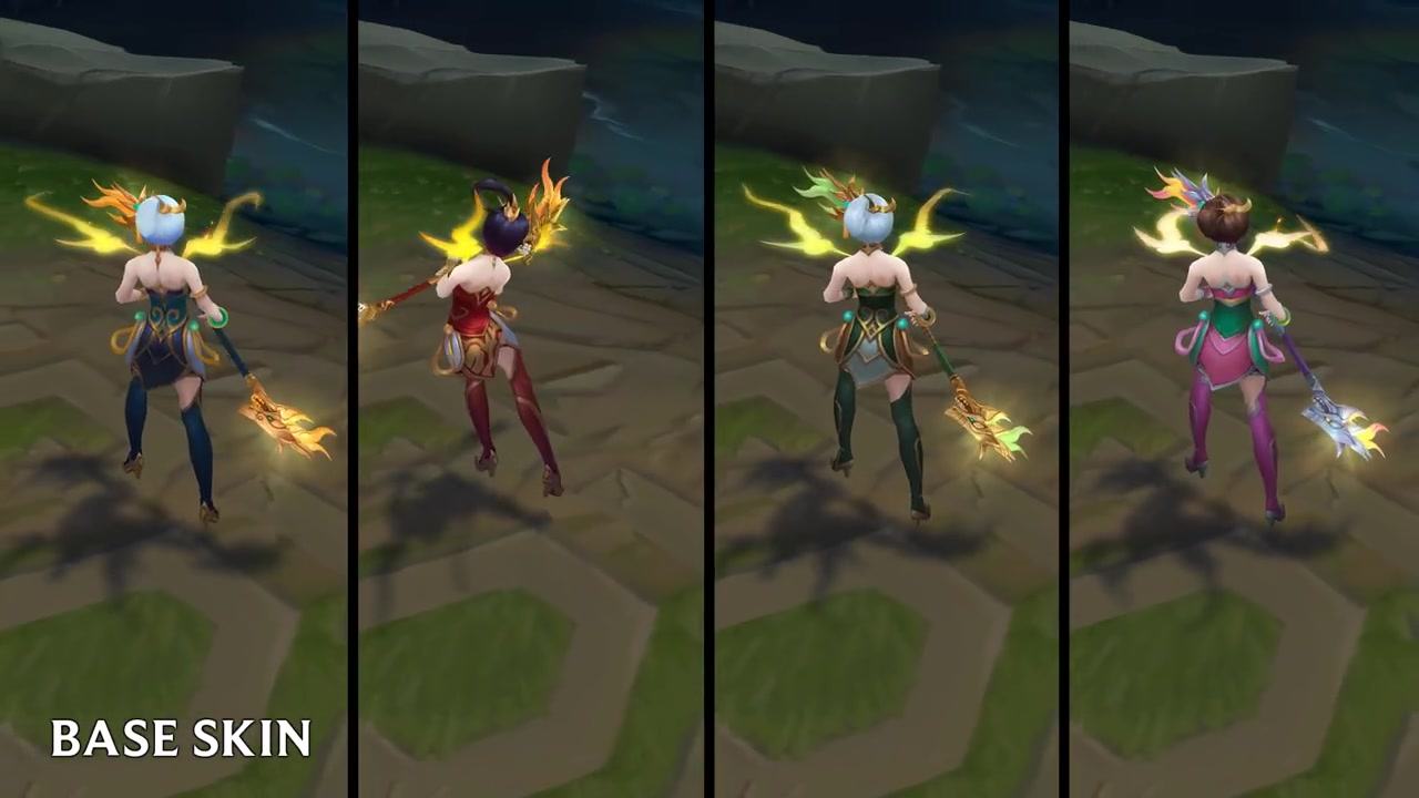 拉克丝狗年皮肤炫彩效果预览