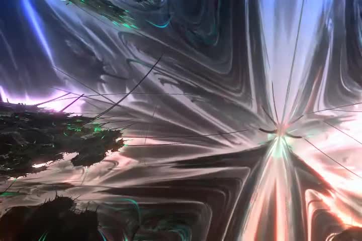 全息投影迷幻艺术三维震撼分形动画(8280)1440p
