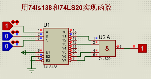 74ls138实验电路图图片