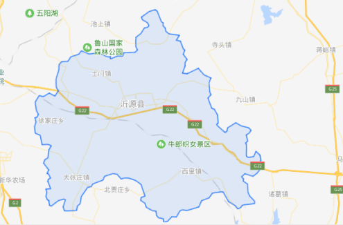 沂源县分哪几个镇?
