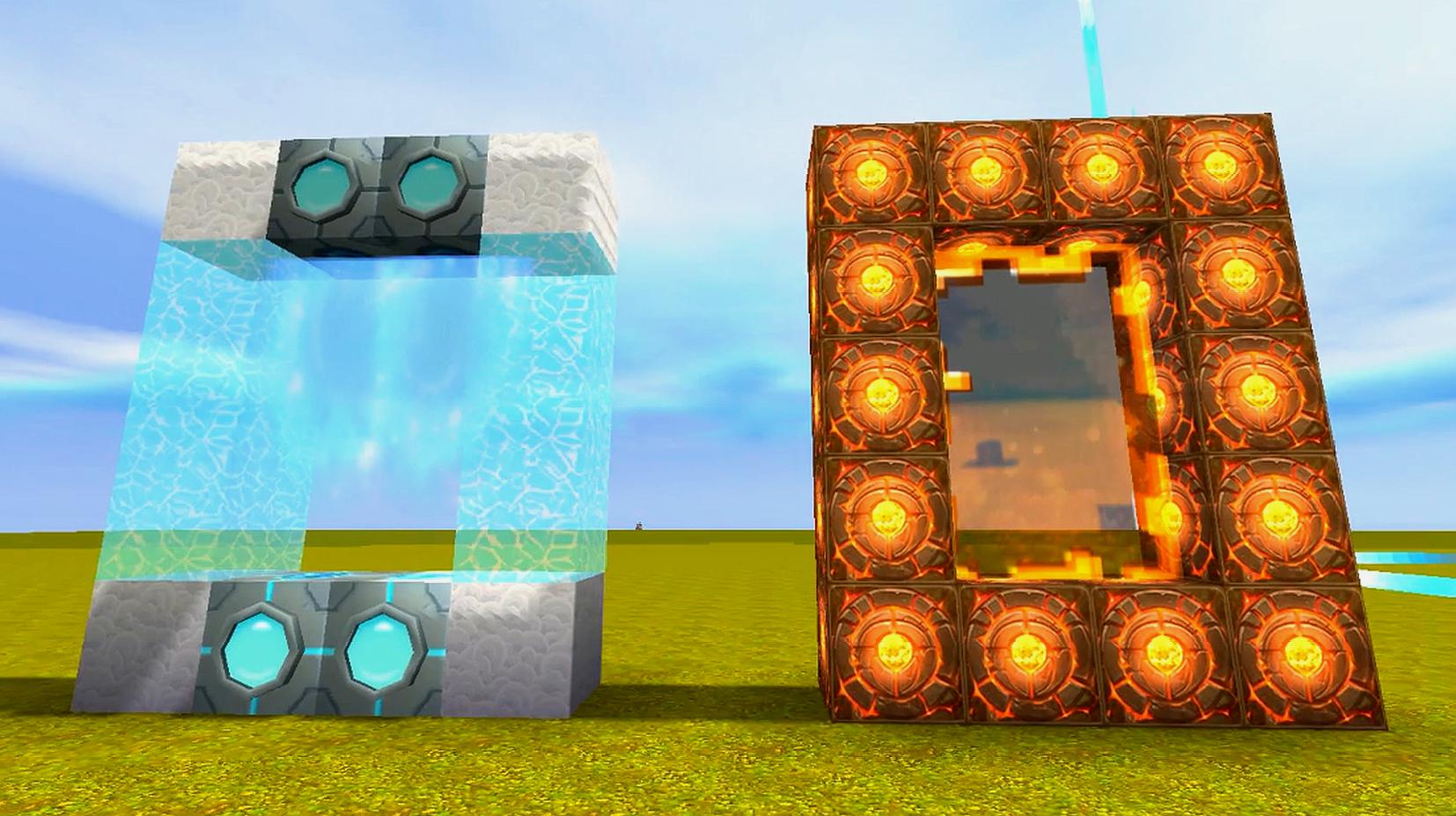  b>迷你世界 /b>:天堂 b>之门 /b>vs b>地狱之门 /b>,你是想去哪里呢?