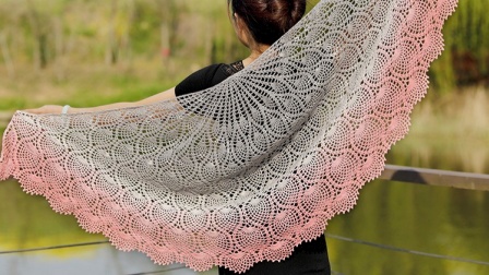 可可钩织屋 31集 满天星披肩钩针教程