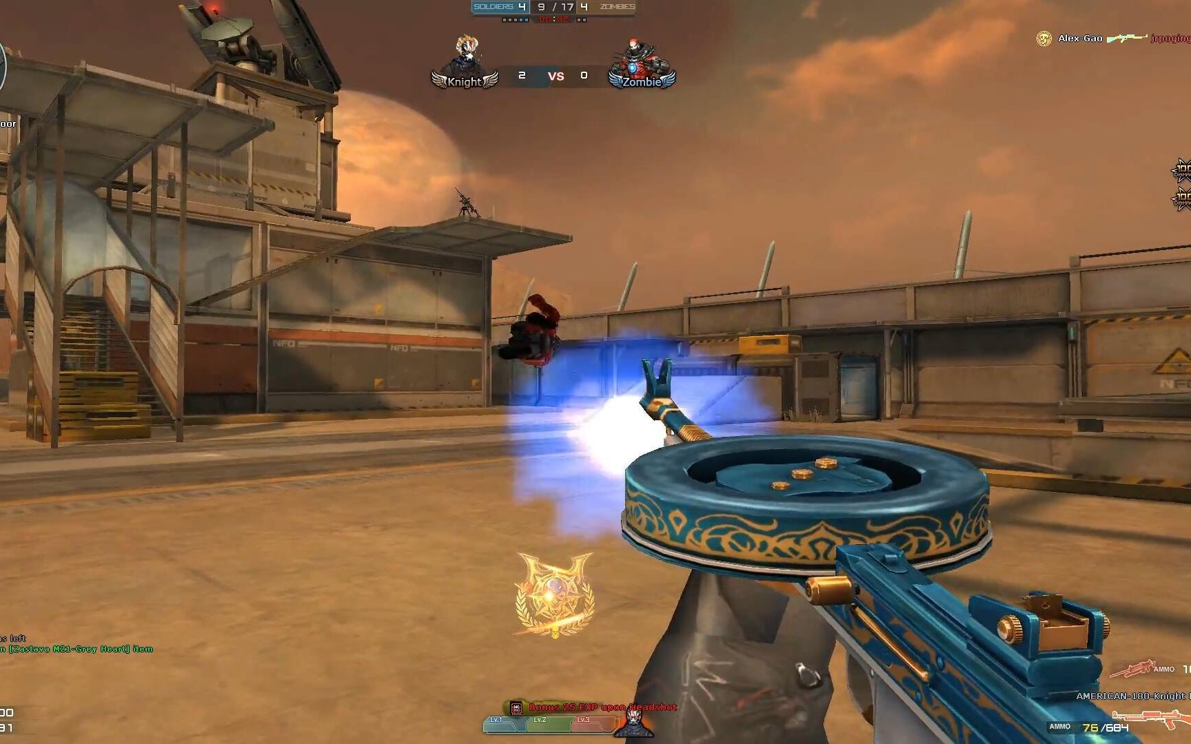 cf (水 b>视频 /b>)剑客模式用 b>a180 /b>卡枪开启不做人模式